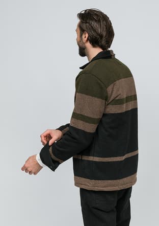 Joe54180 Erkek Yeşil Hırka - 3