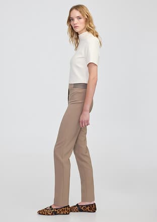 Iw6250003227 Kadın Bej Pantolon - 2