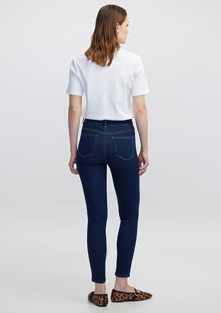 Iw6250018005 Kadın Lacivert Jean Pantolon - 3