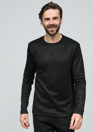 Joe53100 Erkek Siyah Sweatshirt - 1