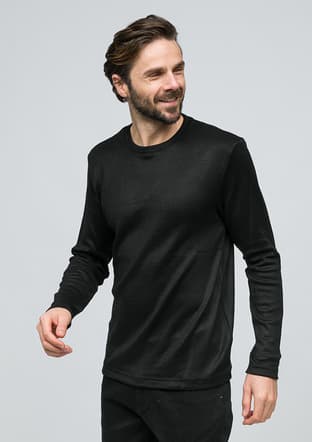 Joe53100 Erkek Siyah Sweatshirt - 2