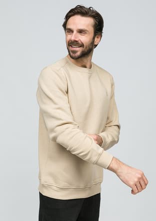 Joe56150 Erkek Bej Sweatshirt - 2