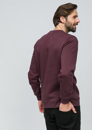 Joe56150 Erkek Mor Sweatshirt - 3