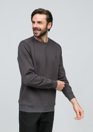 Joe56150 Erkek Antrasit Sweatshirt - 3
