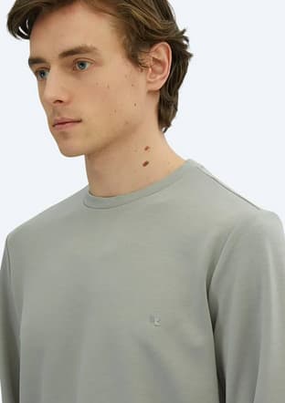 Swt-542 Erkek Gri Sweatshirt - 3
