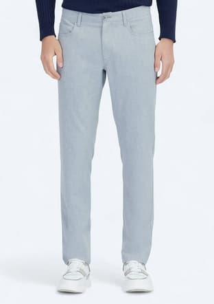 Pant-3614 Erkek Gri Pantolon - 2