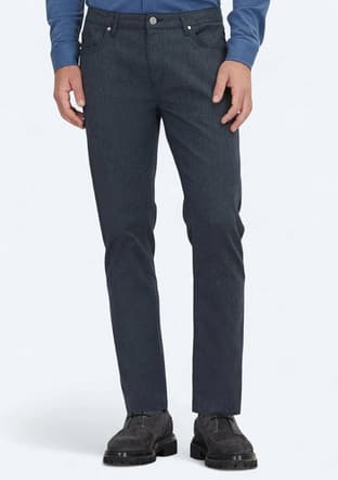 Pant-3444 Erkek Lacivert Pantolon - 2