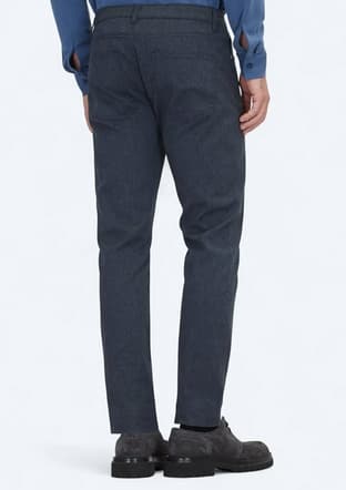 Pant-3444 Erkek Lacivert Pantolon - 3