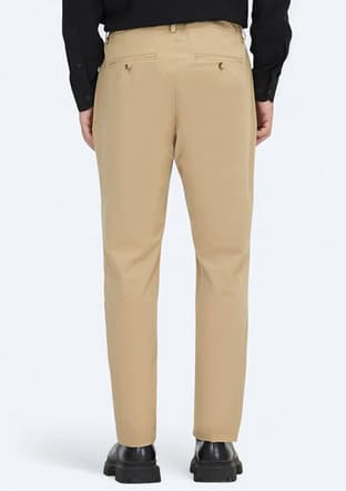 Pant-3670 Erkek Bej Pantolon - 3