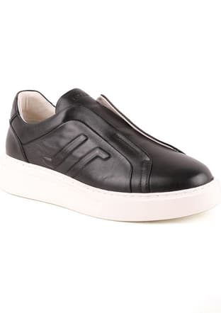 L5552 Ea Eva Antik Erkek Siyah Casual Ayakkabı - 1