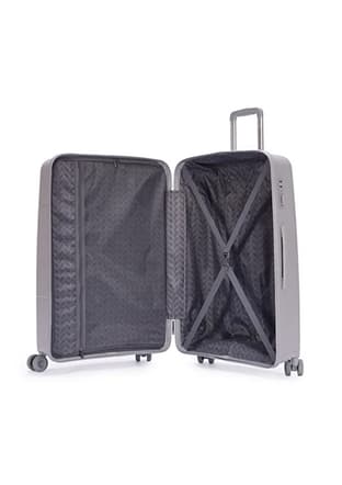 14Bnt8001-01-Agr Unisex Yetişkin Gri Valiz - 3