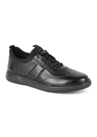 H1067 Ea Eva Antik Erkek Siyah Casual Ayakkabı - 1