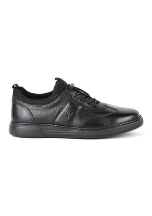 H1067 Ea Eva Antik Erkek Siyah Casual Ayakkabı - 2
