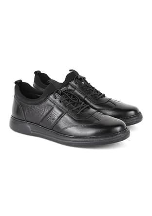 H1067 Ea Eva Antik Erkek Siyah Casual Ayakkabı - 3