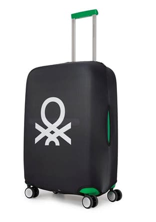 14Bnt100-Klf S-01 Unisex Yetişkin Siyah Valiz Kılıfı - 2