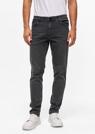 Pn2016600175 Erkek Gri Jean Pantolon - 2