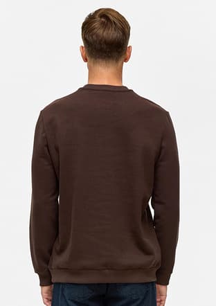 Sw2013700012 Erkek Kahverengi Sweatshirt - 2