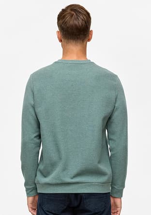 Sw2013700005 Erkek Yeşil Sweatshirt - 2