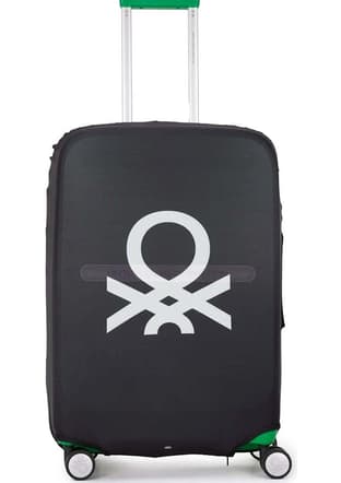 04Pc100-Klf S-01 Unisex Yetişkin Siyah Valiz Kılıfı - 1