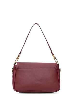 Us25603 Kadın Bordo Çapraz Çanta - 2