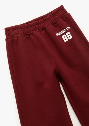 6Wmg40071Ak Kız Bebek Bordo Eşofman - 3