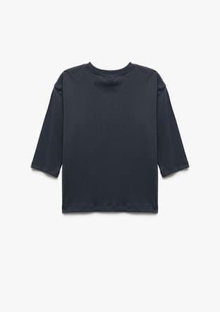 6Wmb10023Tk Erkek Bebek Lacivert Uzun Kol T-shirt - 2