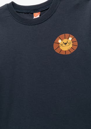 6Wmb10023Tk Erkek Bebek Lacivert Uzun Kol T-shirt - 3