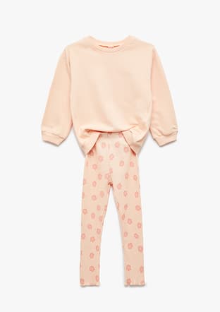 6Wmg10042Ak Kız Bebek Pembe Sweatshirt - 1