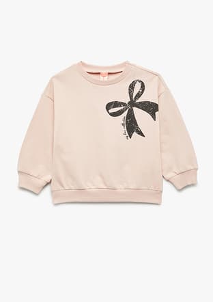 6Wmg10124Ak Kız Bebek Pembe Sweatshirt - 1