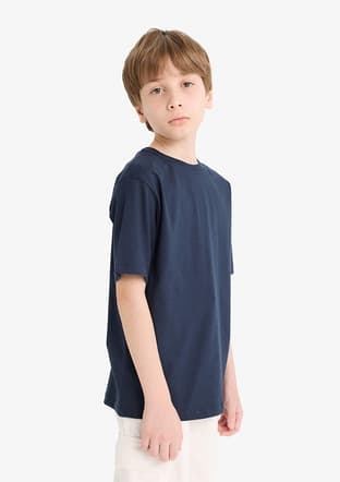 K1687A6Dfc1 Erkek Çocuk Çok Renkli Kısa Kol T-shirt - 3
