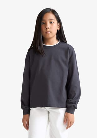 E8816A8Dfa1 Kız Çocuk Uzun Kol T-Shirt - 2