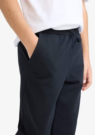 E7338A8Dfa Erkek Çocuk Siyah Pantolon - 1