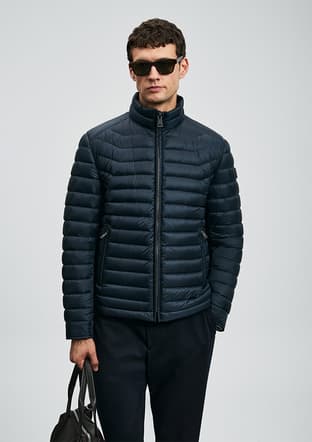 112120237 Erkek Lacivert Mont - 3