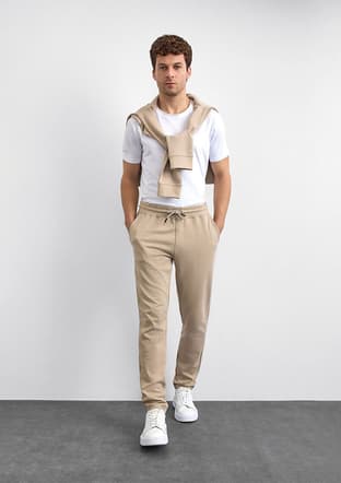 B35W34007 Erkek Bej Pantolon - 1