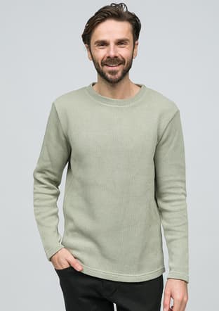 Joe53035 Erkek Yeşil Sweatshirt - 1