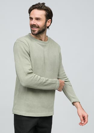 Joe53035 Erkek Yeşil Sweatshirt - 2