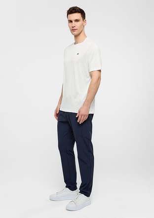 B34T10052 Erkek Beyaz Regular T-shirt - 3