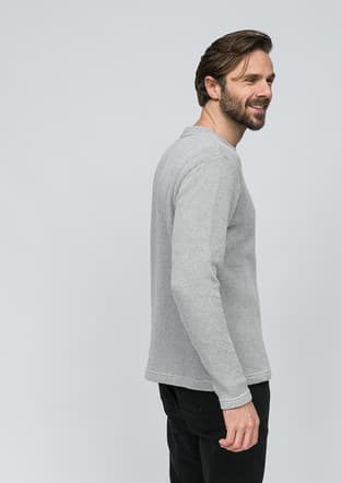 Joe53035 Erkek Gri Sweatshirt - 3