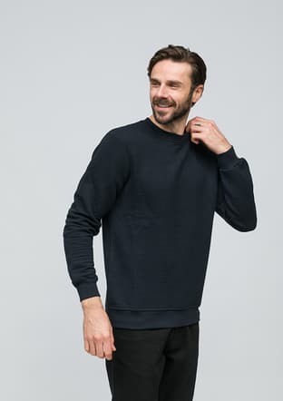 Joe50460 Erkek Siyah Sweatshirt - 3