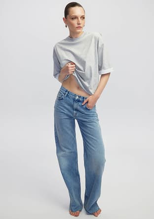 Iw6250018015 Kadın Lacivert Jean Pantolon - 2