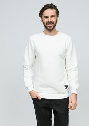 Joe50460 Erkek Beyaz Sweatshirt - 1