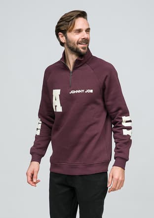 Joe53860 Erkek Mor Sweatshirt - 2