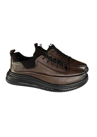 152-18450 Erkek Kahverengi Casual Ayakkabı - 1