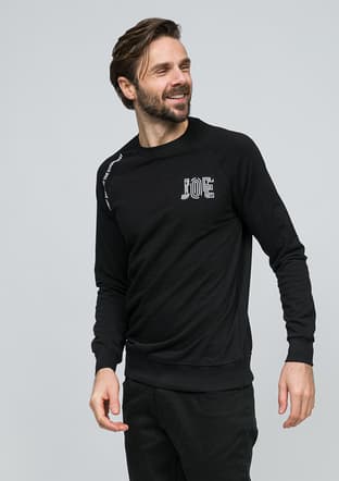 Joe53320 Erkek Siyah Sweatshirt - 3