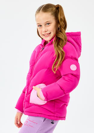 Sk2520039-3935 Kız Çocuk Pembe Mont - 3