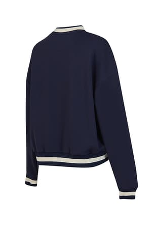 Wnc3501-Avı Kadın Lacivert Sweatshirt - 2