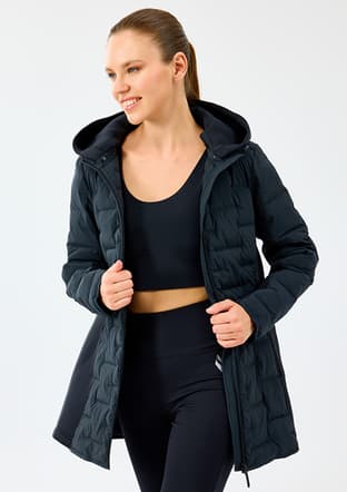 S242060-3817 Kadın Siyah Mont - 2