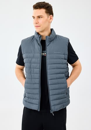 S242212-3998 Erkek Gri Yelek - 1