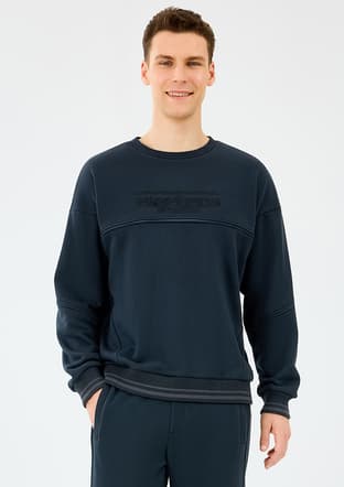 S2520229-3817 Erkek Siyah Sweatshirt - 1