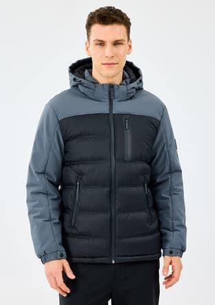 S242033-3998 Erkek Gri Mont - 1